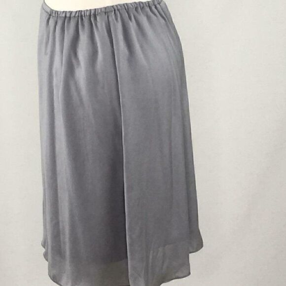 Lauren Vidal US Size S/M Gray Skirt A-Line Layers - Picture 3 of 5